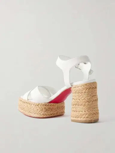 Christian Louboutin Calakala 85 Leather Espadrille Platform Sandals | Thumbnail 3 Christian Louboutin Calakala 85 Leather Espadrille Platform Sandals | Thumbnail 3
