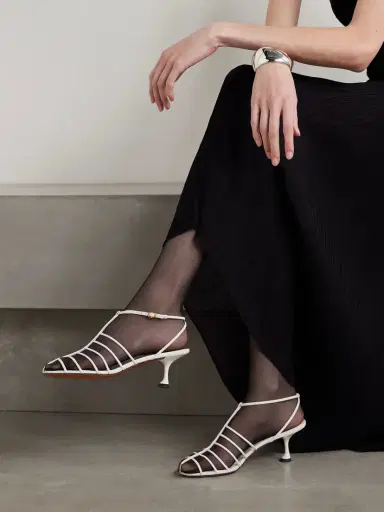 Proenza Schouler Tee Cage Leather Sandals | Thumbnail 2 Proenza Schouler Tee Cage Leather Sandals | Thumbnail 2