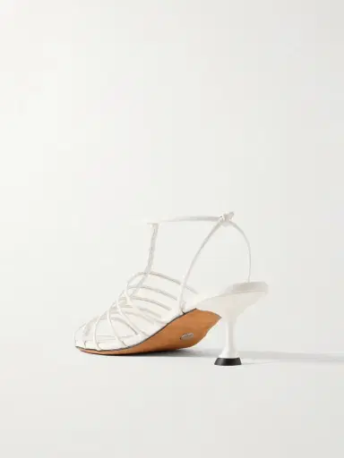 Proenza Schouler Tee Cage Leather Sandals | Thumbnail 3 Proenza Schouler Tee Cage Leather Sandals | Thumbnail 3