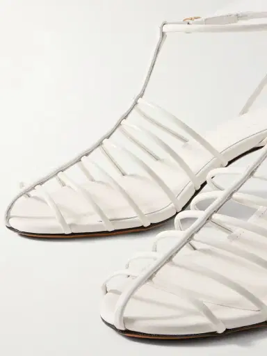 Proenza Schouler Tee Cage Leather Sandals | Thumbnail 4 Proenza Schouler Tee Cage Leather Sandals | Thumbnail 4