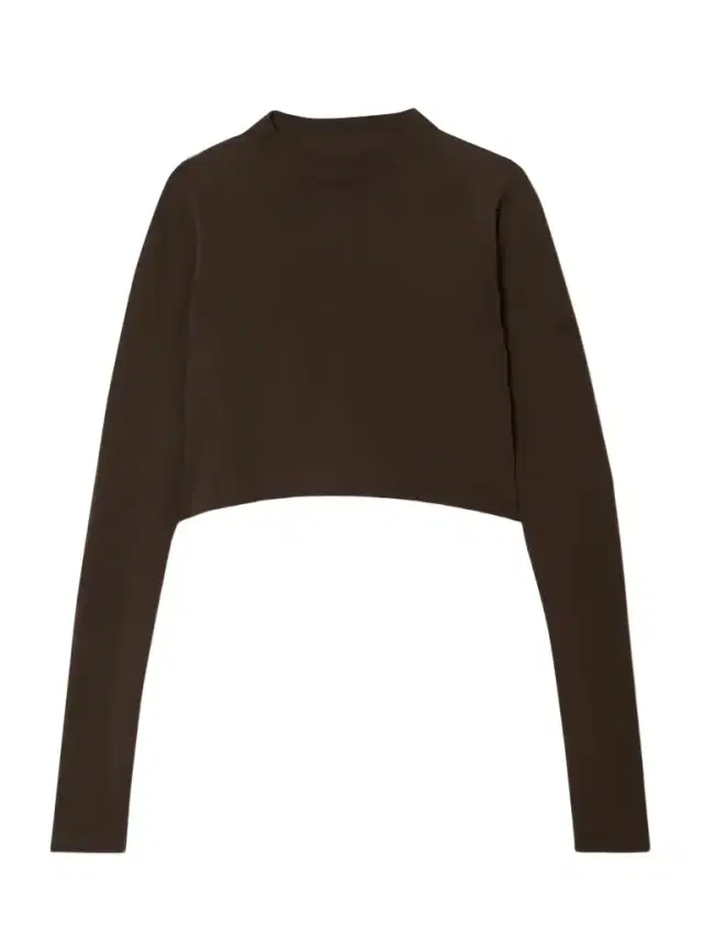 Alaïa Paneled Cropped Jersey Top