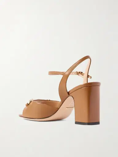 Gucci Lady Horsebit-embellished Leather Sandals | Thumbnail 3