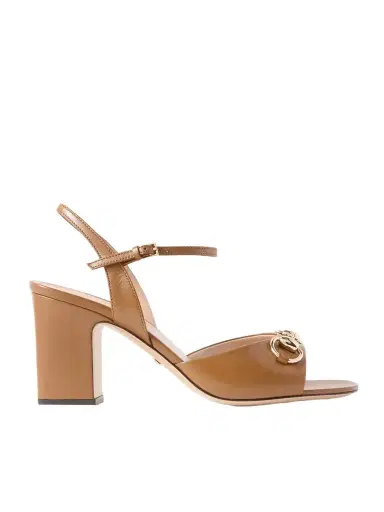 Gucci Lady Horsebit-embellished Leather Sandals | Thumbnail 1