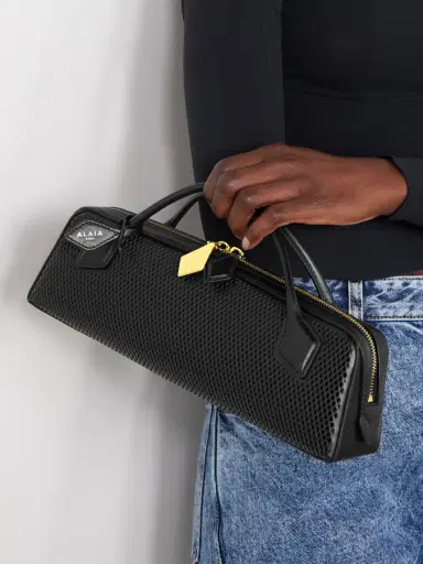 Alaïa Teckel Laser-cut Leather Tote | Thumbnail 2