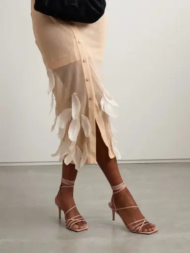 Gianvito Rossi 85 Leather Sandals | Thumbnail 2 Gianvito Rossi 85 Leather Sandals | Thumbnail 2