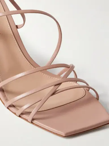 Gianvito Rossi 85 Leather Sandals | Thumbnail 4 Gianvito Rossi 85 Leather Sandals | Thumbnail 4