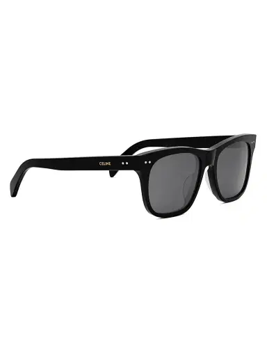 CELINE Women's Thin 54MM Square Sunglasses - Shiny Black Smoke | Thumbnail 8 CELINE Women's Thin 54MM Square Sunglasses - Shiny Black Smoke | Thumbnail 8
