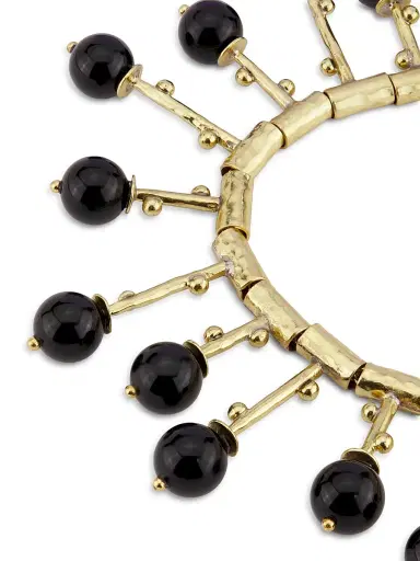 Ulla Johnson Women's Navi Goldtone & Black Onyx Bracelet - Blackonyx | Thumbnail 3