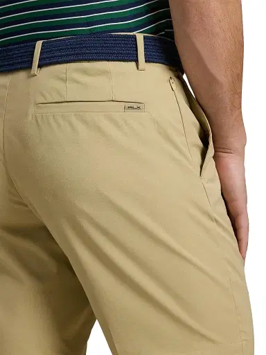 RLX Ralph Lauren Men's 9'' Tailored-Fit Performance Shorts - Classic Khaki - Size 42 | Thumbnail 5