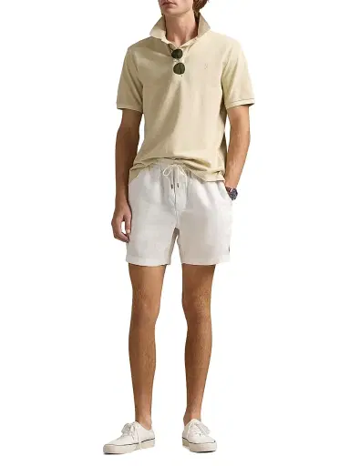 Polo Ralph Lauren Men's Classic-Fit Mineral-Dyed Mesh Polo Shirt | Thumbnail 2 Polo Ralph Lauren Men's Classic-Fit Mineral-Dyed Mesh Polo Shirt | Thumbnail 2