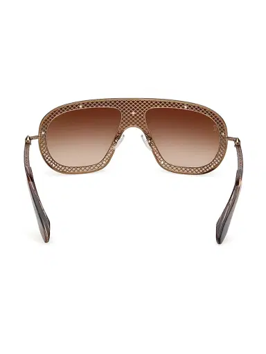 Christian Louboutin Men's Aviator Sunglasses - Bronze Red Brown | Thumbnail 5