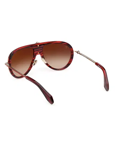 Christian Louboutin Men's 61MM Aviator Sunglasses | Thumbnail 4