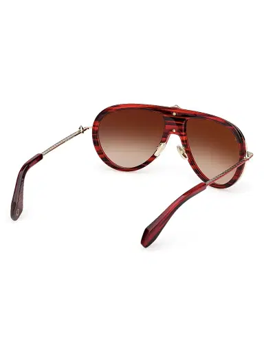 Christian Louboutin Men's 61MM Aviator Sunglasses | Thumbnail 6