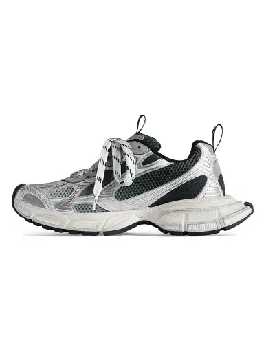 Balenciaga Men's 3XL Gradient Sneakers - Black Grey White - Size 14 | Thumbnail 5