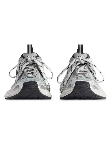 Balenciaga Women's 3XL Gradient Sneakers - Black Grey White - Size 12 | Thumbnail 4