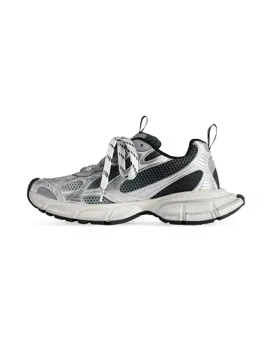 Balenciaga Women's 3XL Gradient Sneakers - Black Grey White - Size 12 | Thumbnail 5