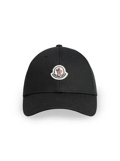 Moncler Women's Baseball Hat in Cotton Gabardine | Thumbnail 1