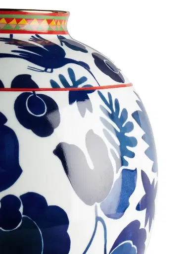 La DoubleJ Big Bubble Vase - Wildbird Blue | Thumbnail 2