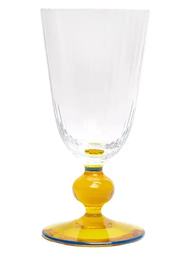 La DoubleJ Perfetto Wine Glasses Set of 4 - Mix Multicolor | Thumbnail 3