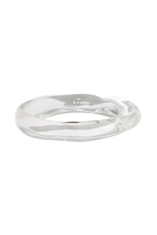 Liquid Lucite Bangle Bracelet