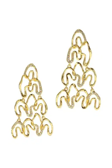 ALEXIS BITTAR Solanales Crystal Chandelier Earrings | Thumbnail 1