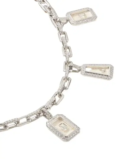 Nikos Koulis Universe 18-karat White Gold Diamond Necklace | Thumbnail 1