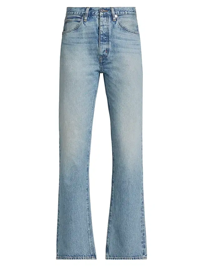 FRAME Women's The Vertical Mid-Rise Jeans - Laurence