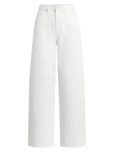 Joe's Jeans Women's Ryan Low-Slung Baggy Pants - White | Thumbnail 1