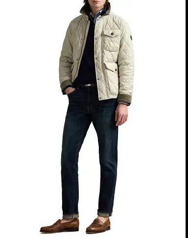 Polo Ralph Lauren Men's Beaton Quilted Water-Repellent Jacket - Stoneware Grey | Thumbnail 2