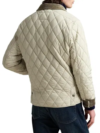 Polo Ralph Lauren Men's Beaton Quilted Water-Repellent Jacket - Stoneware Grey | Thumbnail 4