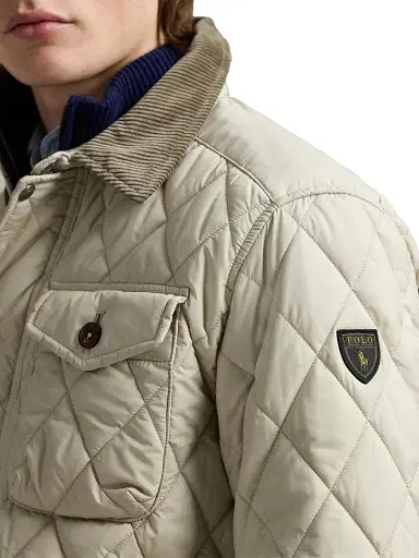 Polo Ralph Lauren Men's Beaton Quilted Water-Repellent Jacket - Stoneware Grey | Thumbnail 5