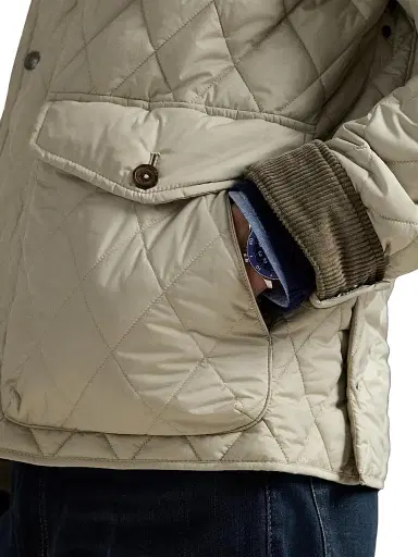 Polo Ralph Lauren Men's Beaton Quilted Water-Repellent Jacket - Stoneware Grey | Thumbnail 6