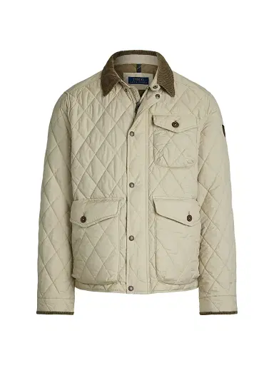 Polo Ralph Lauren Men's Beaton Quilted Water-Repellent Jacket - Stoneware Grey | Thumbnail 1