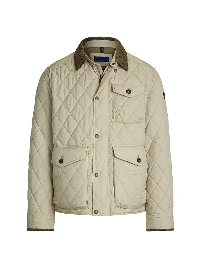 Polo Ralph Lauren Men's Beaton Quilted Water-Repellent Jacket - Stoneware Grey