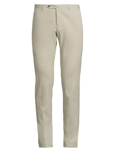 PT Torino Men's Soft Stretch Button-Tab Slim Pants - Grey - Size 36 | Thumbnail 1