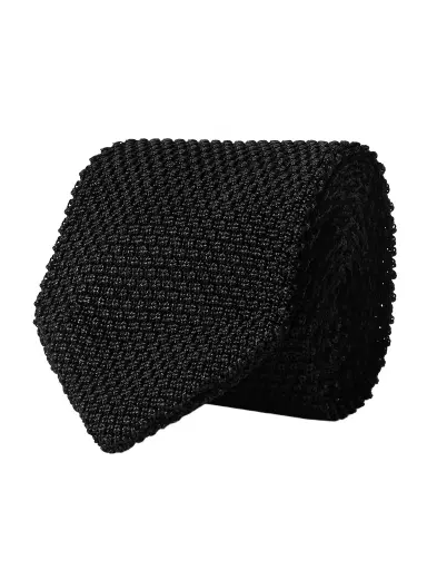 MR P. 7cm Knitted Silk Tie - Men | Thumbnail 1 MR P. 7cm Knitted Silk Tie - Men | Thumbnail 1