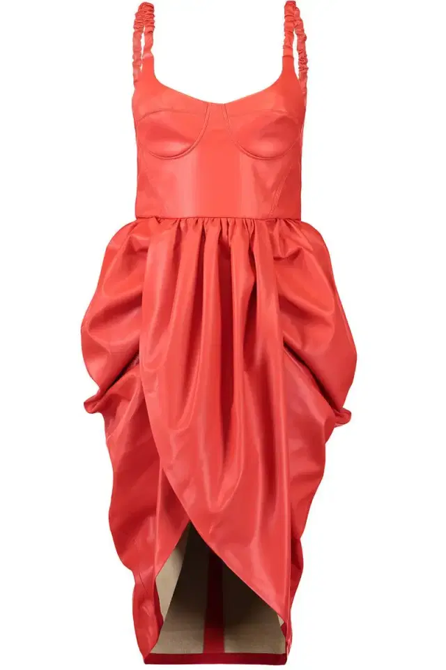 Stella McCartney Bustier Ruched Wrapped Dress