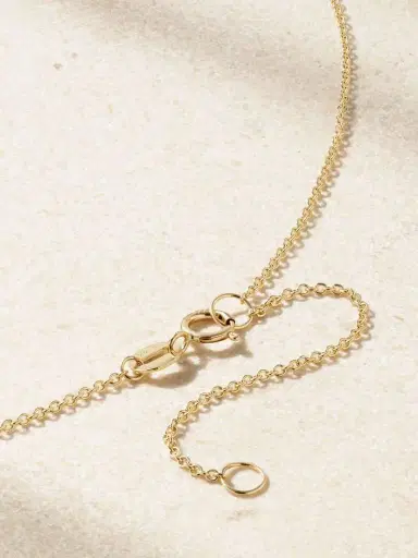 STONE AND STRAND Piece Of My Heart Sparkle 14-karat Gold Diamond Necklace | Thumbnail 3 STONE AND STRAND Piece Of My Heart Sparkle 14-karat Gold Diamond Necklace | Thumbnail 3