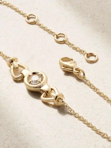 STONE AND STRAND Silvia 14-karat Gold Diamond Bracelet | Thumbnail 3 STONE AND STRAND Silvia 14-karat Gold Diamond Bracelet | Thumbnail 3
