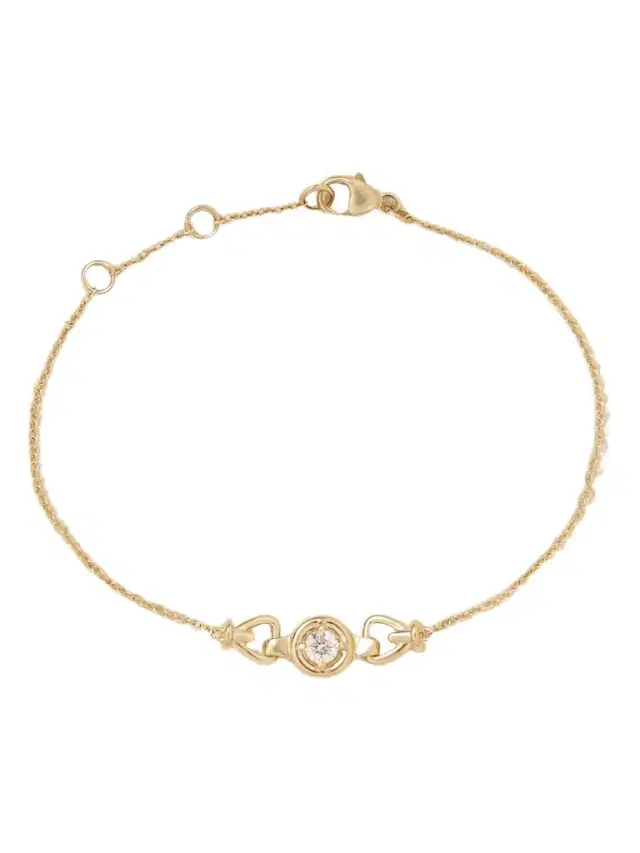 STONE AND STRAND Silvia 14-karat Gold Diamond Bracelet