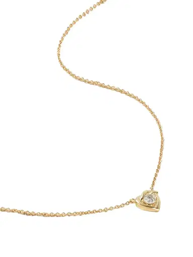 STONE AND STRAND Tie The Knot 10-karat Gold Diamond Necklace | Thumbnail 1