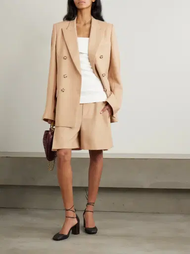 Victoria Beckham Wool-blend Shorts | Thumbnail 2 Victoria Beckham Wool-blend Shorts | Thumbnail 2