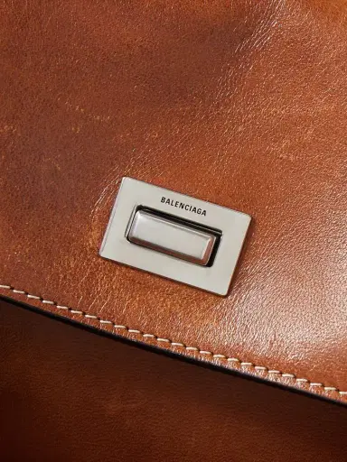 Balenciaga Rodeo Large Leather Shoulder Bag | Thumbnail 4