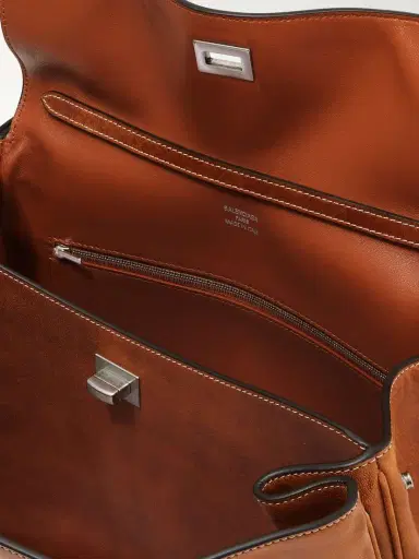 Balenciaga Rodeo Large Leather Shoulder Bag | Thumbnail 5