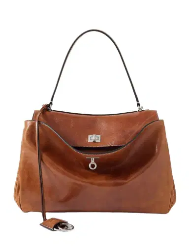 Balenciaga Rodeo Large Leather Shoulder Bag | Thumbnail 1