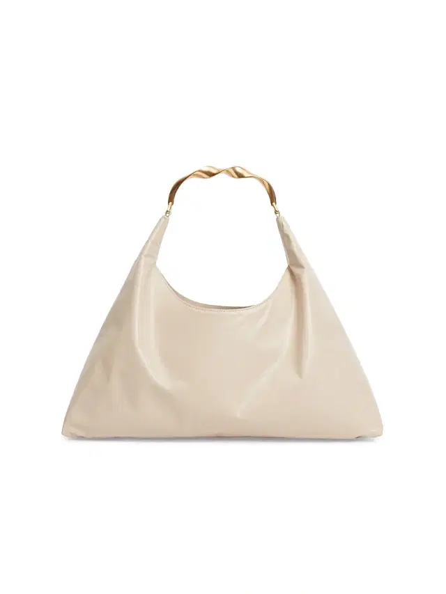 Women's Twisted Handle Hobo Bag - Sand