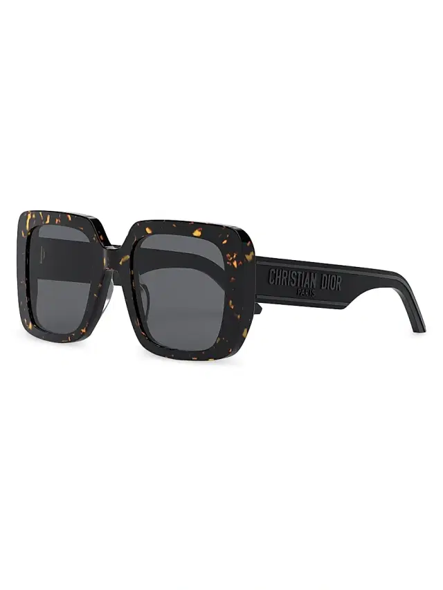 Dior Women's Wil S3U 55MM Square Sunglasses - Brown