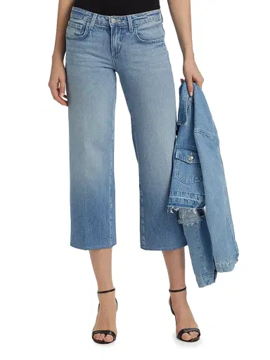 L'AGENCE Women's Blaine Stovepipe Crop Jeans - Zion | Thumbnail 3