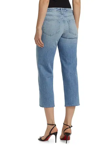 L'AGENCE Women's Blaine Stovepipe Crop Jeans - Zion | Thumbnail 5