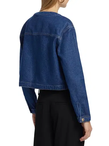 Reformation Women's Braxton Denim Jacket - Cleary - Size XL | Thumbnail 5 Reformation Women's Braxton Denim Jacket - Cleary - Size XL | Thumbnail 5